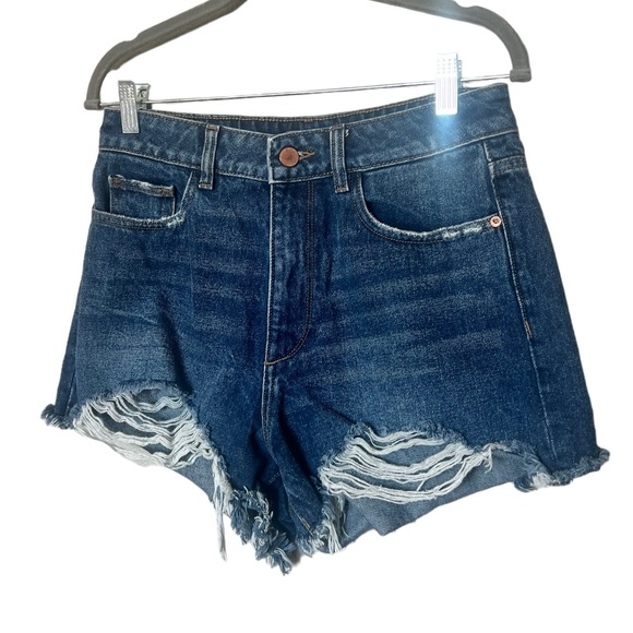 NWOT DL1961 Cleo Solana High Rise Shorts - Picture 4 of 7